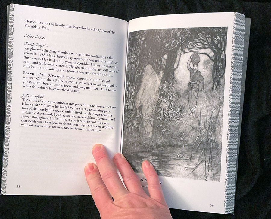 Rookwood Roots print interior